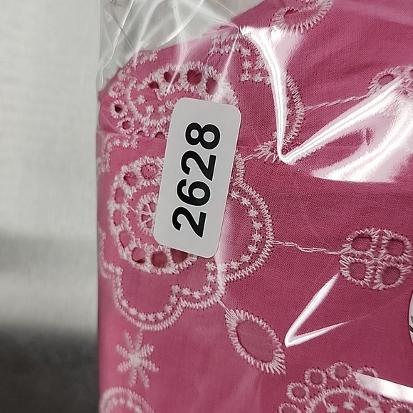 Talbots Puff Sleeve Pink Embroidered Eyelet Dress Shift Dress Preppy Boho sz‎ 6 - Picture 13 of 13